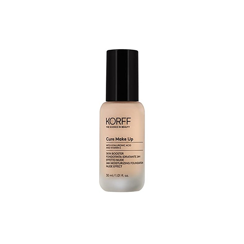 Korff Skin Booster Moisturising Foundation 24h Nude Effect with Hyaluronic