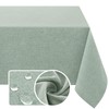 H.VERSAILTEX Rectangle Linen Textured Table Cloth Thick Fabric Wrinkle Free