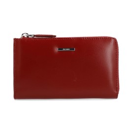 Picard Offenbach Women's Purse Genuine Leather Large with Zip Purse Everyday Going Out, red