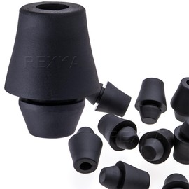 Rexka 10pcs Rubber Bumper Hood Stop Buffer for Nissan Infiniti 65829-50A00 Armada Cube Frontier Maxima Rogue Sentra Tian Versa FX35 45 QX56 Nissan Hood Bumper