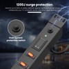 HHSOET 7 Outlet PDU Power Strip with Digital Display, 1U,