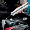 Autojack Manual Vacuum Oil Syringe, 500cc Aluminum Alloy Steel Transfer