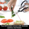 Left Handed Scissors Kitchen Shears, All Purpose Left Hand Heavy