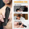 Brio Beardscape V2 Beard Trimmer for Men Professional with Low