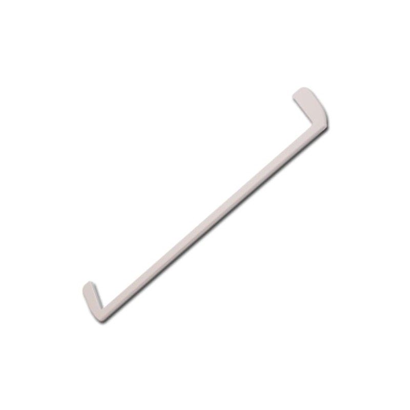 Indesit Fridge Freezer Glass Shelf Front Plastic Trim (White)