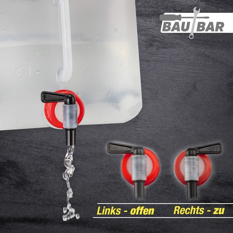 Water Canister 10 L | Foldable | with Practical Pouring
