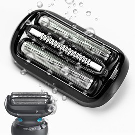 53B Replacement Head Shaver Compatible with Braun Series 5 Series 6 Electric Razors, 53B Blades for Braun S6 Replacement Foil and Cutter for 6020s, 5020s, 5018s, 5050cs, 6020s, 6040cs, 6072cc, 6075cc