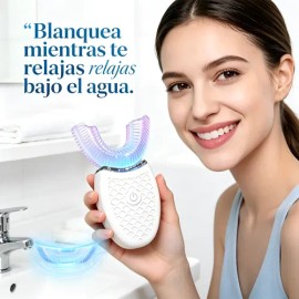 Blanqueador Dental Forma U Con Vibración Resistente Al Agua