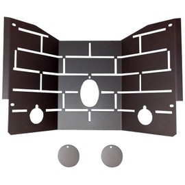 Vista Flame Pellet Stove Steel Brick Lining (50-1799), EF-129-SPFL