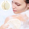 Pack of 2 Natural Loofah Sponge, Exfoliating Loofah Sponge, Natural