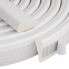 2 Pcs 196" Wedge-Shape Weather Stripping Door Seal,Windows and Doors