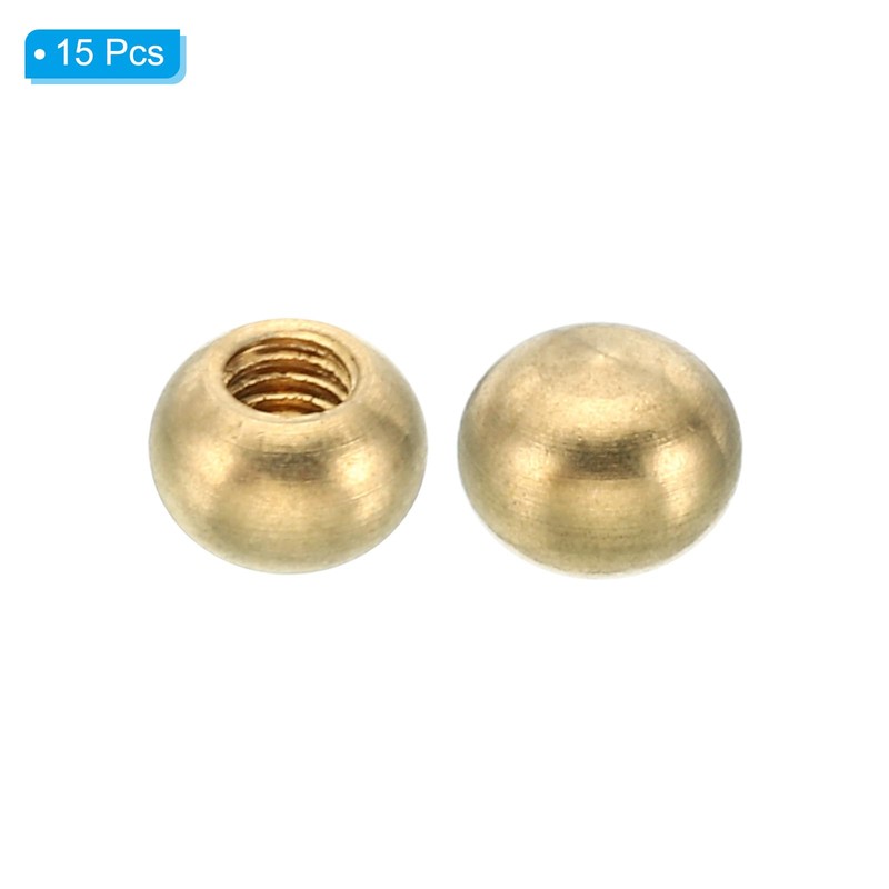 PATIKIL M4 x 0.7 Thread Cap Nuts Button 15 Pack