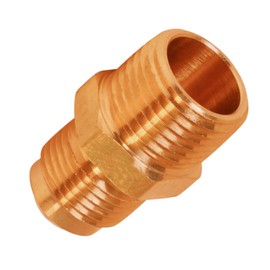 highcraft G48-12 Flare x Male Adapter Pipe Fitting 1/2" O.D. x MIP Brass