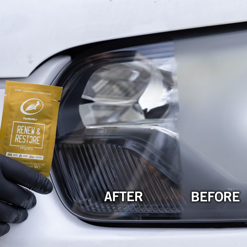 Turtle Wax 54349 Renew and Restore Wipes, Car Paint Scratch