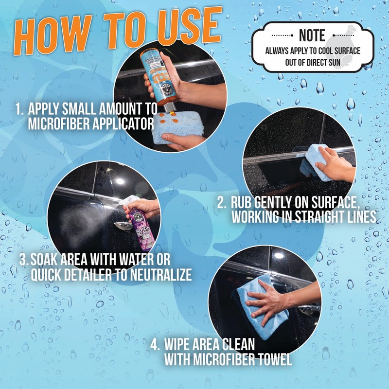 Chemical Guys Heavy Duty Water Spot Remover Gel for Paint,