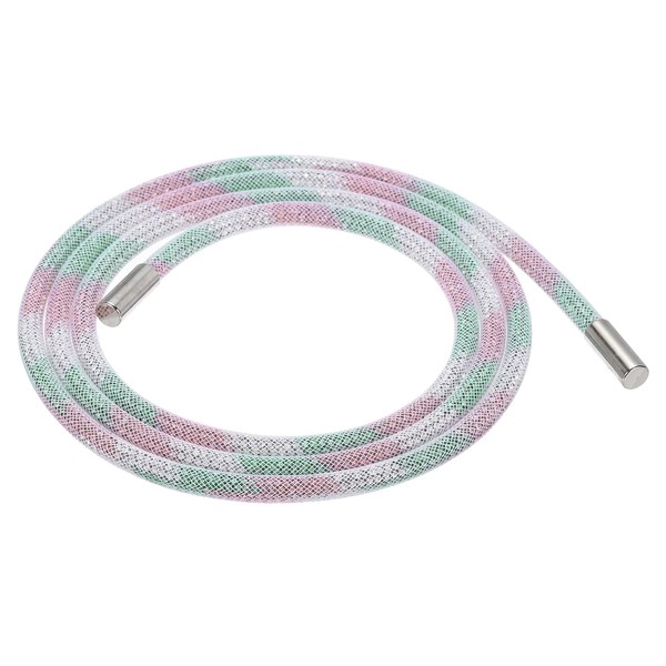 MECCANIXITY 6mm x 120cm Shoe Laces Glitter Cords Rhinestone Tube