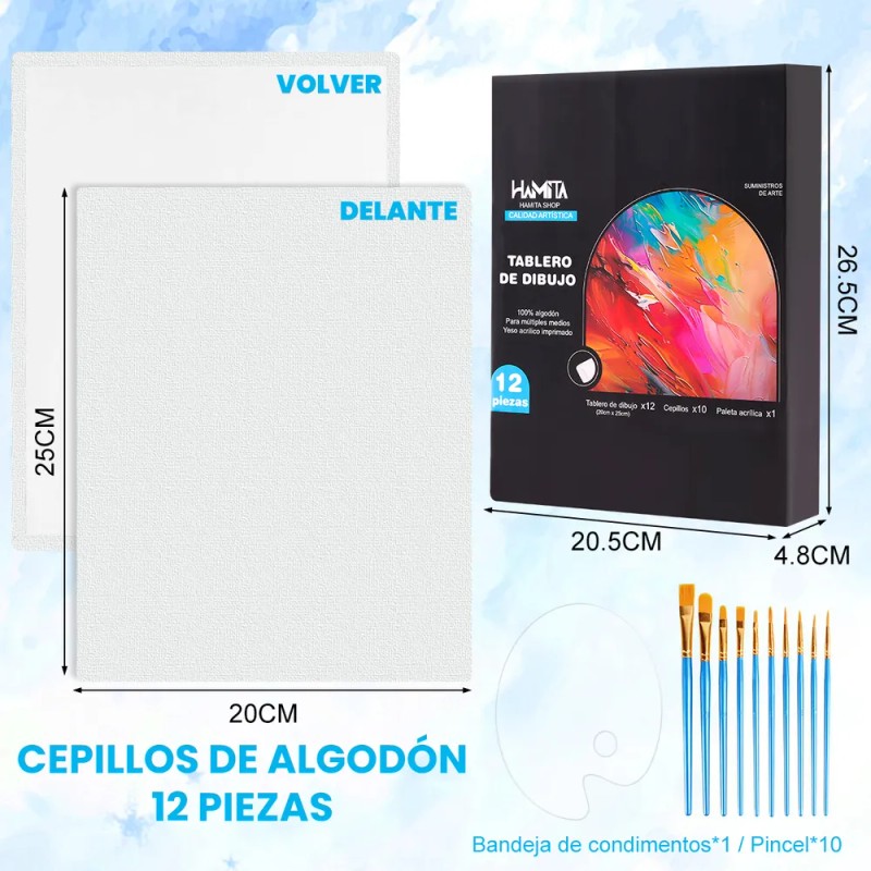 Set De Arte Kit De Dibujo Lápices Marcadores Teker 208pcs