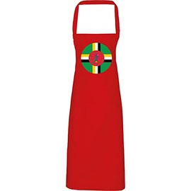 Hippowarehouse Dominica Flag Apron kitchen cooking painting DIY onesize adult