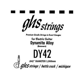 GHS BOOMERS Single String For Electric Guitar - Dynamite Alloy Wound - DY42