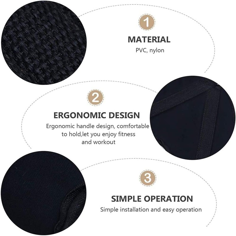 HCE Shoulder Back Crunch Handle - Abdominal Crunch Straps -