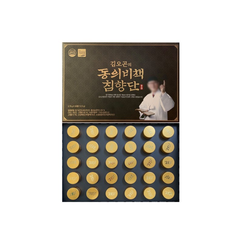 Holife 김오곤 동의비책 침향단 3.75g x 30환 / 써클 Kim