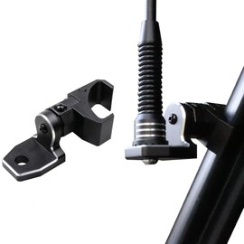 RERPRO Light Bar Mounts, LED Whip Light Mounting Brackets, Whip Flag Mount Whip Antenna Mount for UTV Polaris Ranger General Can-Am Defender Commander Maverick Accessories Pro-Fit Cage, 1 Pack