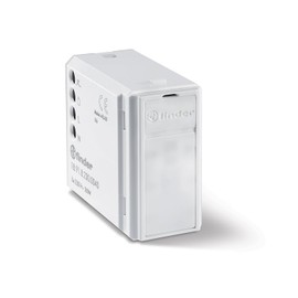 Finder Rilevatore di Movimento ad Incasso Tipo 18.91. Adattabile a qualsiasi ambiente con range di rilevamento 110°. Programmazione standard. Versione colore Bianco