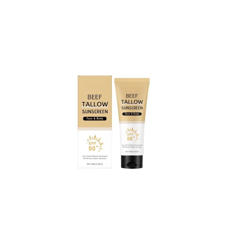 BEEF TALLOW SUNSCREEN, face & Body, SPF50+++