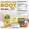 LeafLea 40 Dandelion Root Tea Bags, Dandelion Tea Supports Wellness