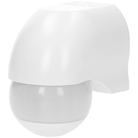 ORNO OR-CR-204/W Outdoor Motion Sensor Waterproof with Twilight Sensor IP44 12 m 180° 1200 W Surface-Mounted Time Setting