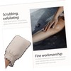 minkissy Bathroom Shower Gloves 3 Pcs Exfoliating Gloves Body Cleaning
