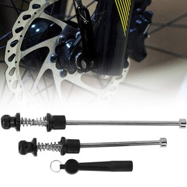 Aoutecen Anti-Theft Bike Bicycle Quick Release 2 Piece Bicycle Anti-Theft Skewer Wheel Lock Lock Lock Front Rear and Seat Post Skewer Set for MTB Mountain Bike