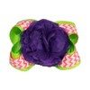 Blossom Zig Zag Grosgrain Bow Hair Clip