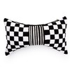 MACKENZIE-CHILDS Throw Pillow, Decorative Pillow, Black Check Bow