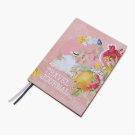 Daphne's Diary Travel Diary | 240 pages of lined paper| Diary for daily writing experiences and adventures | Ideal for travellers who love writing | With fabric cover and two ribbon bookmarks |