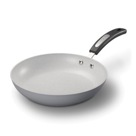 Starfrit The Rock TERRA 24cm (9,5'') Ceramic Non-Stick Fry Pan - Thick Aluminium Base - PFOA Free - Easy to Clean - Grey