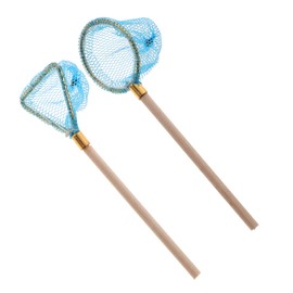 KOMBIUDA 6pcs Miniature Fishing Net Decor Lightweight Mini Fishing Accessories for Dollhouse and Landscape Decoration for Role Playing and Creative Displays