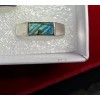 Natural Creations mens sterling silver ring Size 11 Labradorite