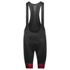 GOREWEAR C5 Opti Bib Shorts+, Black/Red, L