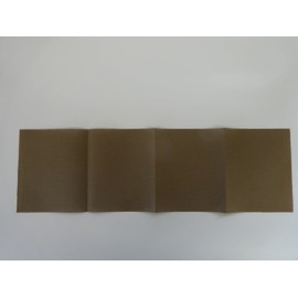 Kleiber Iron On Repair Patch for Fine Knit Textiles-40cm x 12 cm Size-Light Brown, 40 x 12 cm