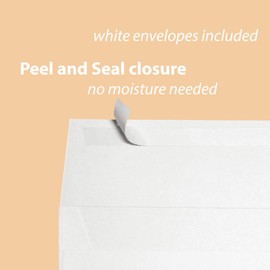 Gooji Customizable Thank You Cards, 4.25x6 inch, 25 Pieces, with Envelopes, for Kids