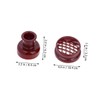 Operitacx 4Pcs Non Stick Donut Mold Round Pineapple Shape Baking