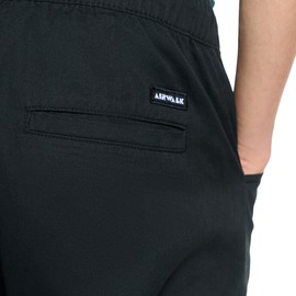 Airwalk Mens Cuffed Cargo Pant Black
