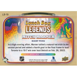 2022-23 Upper Deck Hockey #LB19 Mitch Marner Legends Hockey Card Toronto