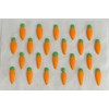 Candy Molds N More Royal Icing Carrots 25 Count