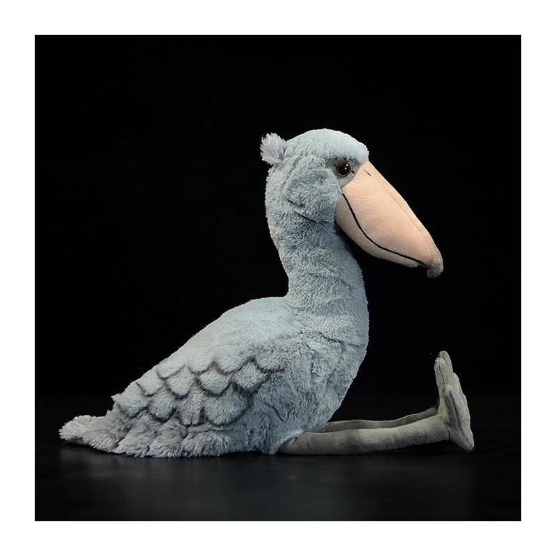 Whale-Headed Stork Plush Stuffed Toy, Shoebill Animal Bird Series Simulation