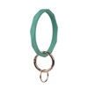 YAKA Silicone Wrist Rhombic Keychain Circle Bracelet Rubber Bangle Round