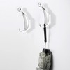 Yundoza 2 Pack Bathroom Towel Hook, Screw in Zinc Alloy