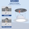 Recessed Lighting 5/6 Inch, 6Pack Color Changing LED Can Lights