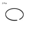 QUARKZMAN Piston Ring Set, 2 Pieces 33 mm x 1.5